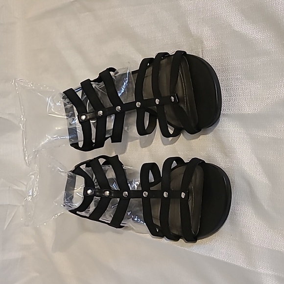 dexflex comfort Shoes - Dex Flex Comfort Gladiator Sandals, Black, Size 8